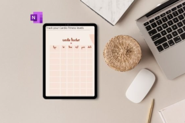 OneNote Fitness Planner – Image 3