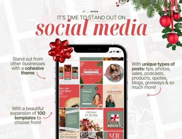 100 Christmas Instagram Posts – Image 6