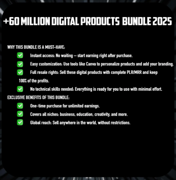 60 Million Digital Products – Image 4